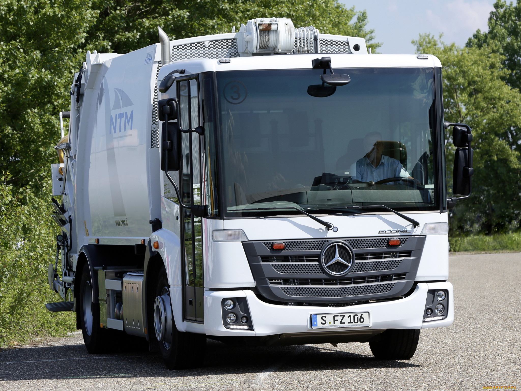 , , truck, garbage, 1830, l, econic, mercedes-benz